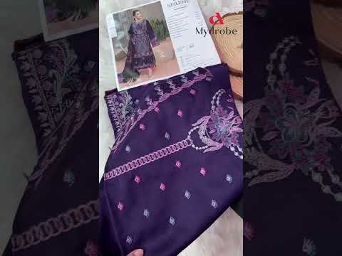 Bin Ilyas – Kotrai Embroidered 3P Order Now at www.mydrobe.pk#binilyas #Kotrai #Winter