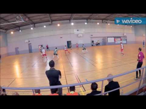 Caique Félix Futsal , algumas defesas contra Montpellier Méditerranée Futsal