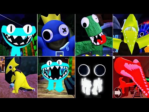 Top 4 Rainbow friends chapter 2 All Jumpsceres 😱