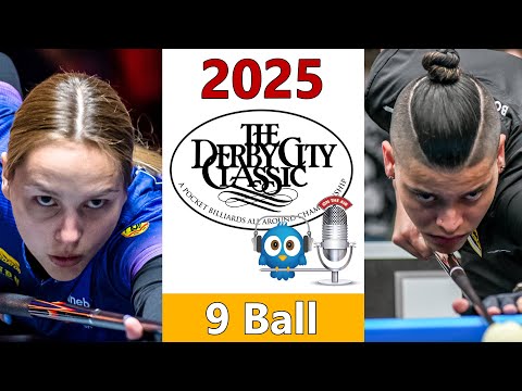 Pia Filler vs Jesus Atencio - 9 Ball - 2025 Derby City Classic rd 10