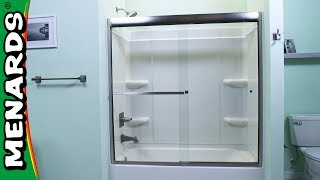How To Install a Shower Door | Menards