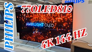 Philips 77OLED810 Ambilight TV İnceleme | 77” OLED 4K, 144Hz, Google TV ve Sinema Deneyimi