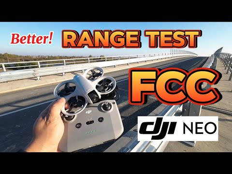 DJI NEO RANGE TEST FCC mode apps |DJI FLY UPDATE V1.15.1 (ios) #djineo #djineodrone