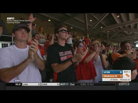 Cowboy Baseball 2016: CWS Game 1 Highlights vs UCSB
