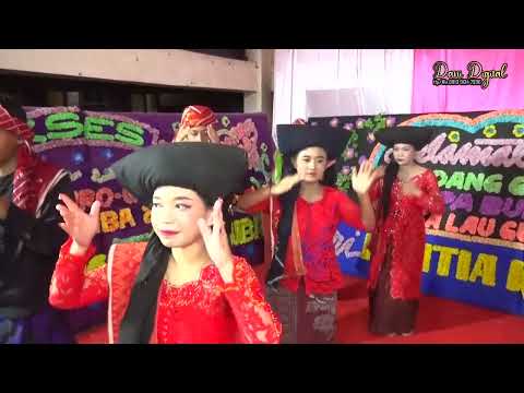 Tari Kreasi diding musuh suka  Desa Lau Gumba