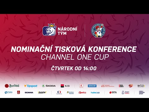 Nominační tisková konference na ruský turnaj Channel One Cup