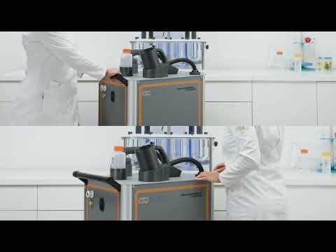 Merel dissoWASH&DOSE - Semi-automated washing and media handling system