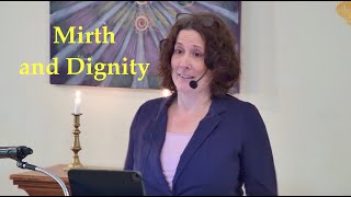 2026 01 04 Liz James “Mirth and Dignity”