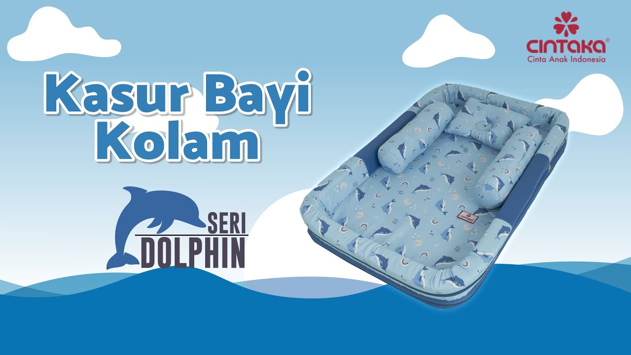 Kasur Bayi Kolam Dolphin Series CBK3742