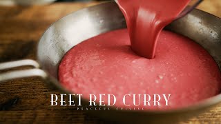 Beet Red Curry (vegan/gluten free)