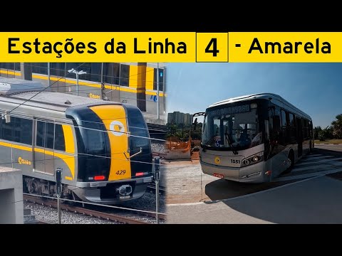 [1113] Metrô SP / ViaQuatro - As Estações da Linha 4 - Amarela