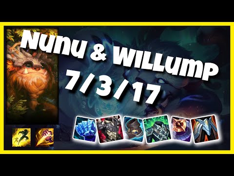 Nunu & Willump vs Karthus TURKISH Challenger JUNGLE (7/3/17) - v11.3