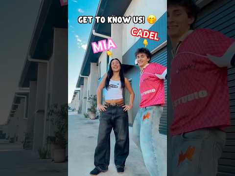 GET TO KNOW US! 🥰🤭 who wants a pt.2? 🤔 #shorts #dance #couple
