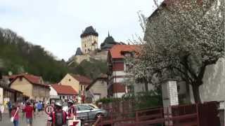 preview picture of video '2012 Euro Travel #08 - Czech Republic #02 - Hrad Karlštejn'