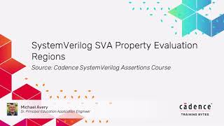SystemVerilog SVA Property Evaluation Regions