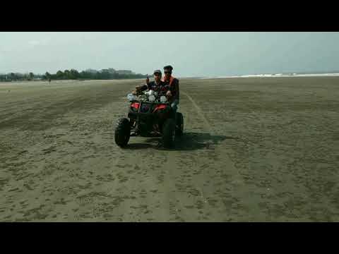 Riding on Cox's Bazar beach