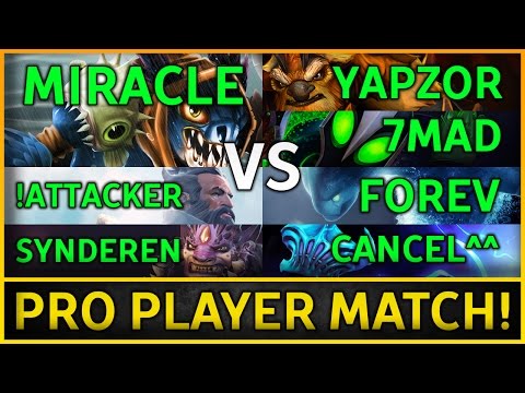 Miracle - 9K Safe Lane Slark - YapOr, 7Mad, Forev & CanceL | Dota 2 VOD Full Game Pro Guide Gameplay