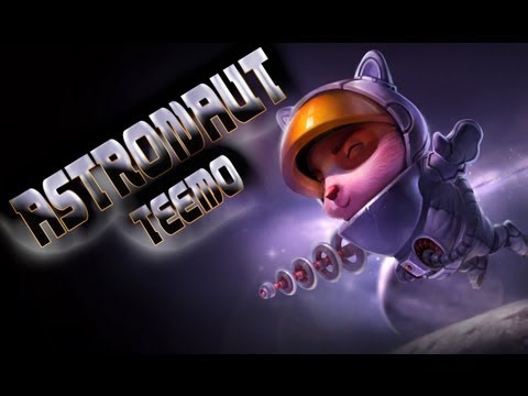 League Skins - Astronaut Teemo (Ability Effects, Animations & Emotes)