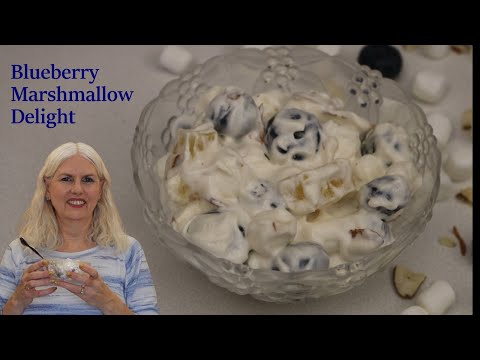 Blueberry Marshmallow Delight / Blueberry Fluff