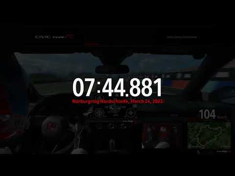 Civic Type R record at Nürburgring Nordschleife circuit