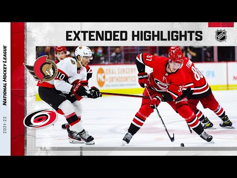 Ottawa Senators vs Carolina Hurricanes Dec 2, 2021 HIGHLIGHTS