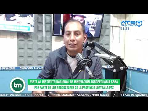 Productores de la provincia Loayza de La Paz,  visitaron el lNIAF CBBA, y recibieron capacitación