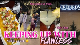 VLOG|IN A Funk,DisCOURAGED STILL pushing to Show up•Son Came to Visit•CNA shift•CHITCHAT