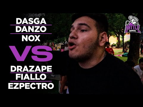 DASGA, DANZO, NOX vs DRAZAPE, FIALLO, EZPECTRO || CUARTOS || Battle Twitch