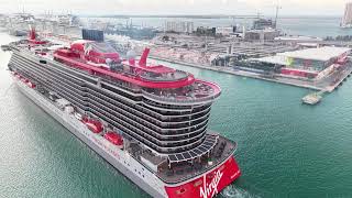 Resilient Lady arrived in Miami today for an  emergency after departing from  Miami yesterday.