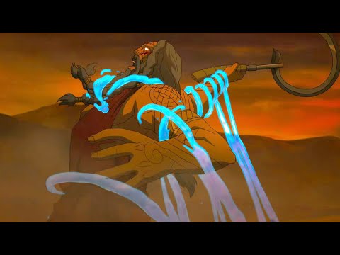 Seraphim & Zeus VS Kronos Final Fight - Blood of Zeus Season 3