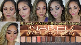 Urban Decay Naked Reloaded | 6 Looks 1 Palette