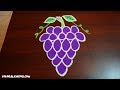Beautiful Grape Kolam