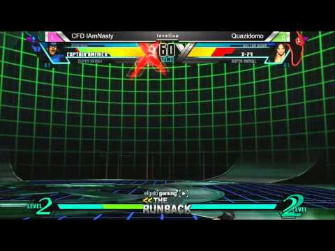UMvC3 CFD IAmNasty vs Quazidomo - The RunBack Pre SCR 2014