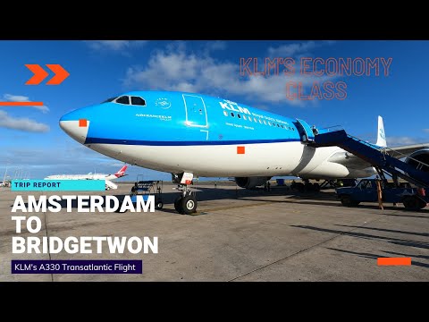 YouTube thumbnail for KLM Airbus A330-300