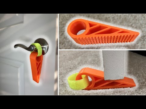 3D Printing a Doorstop for Carpet - Functional 3D Printing