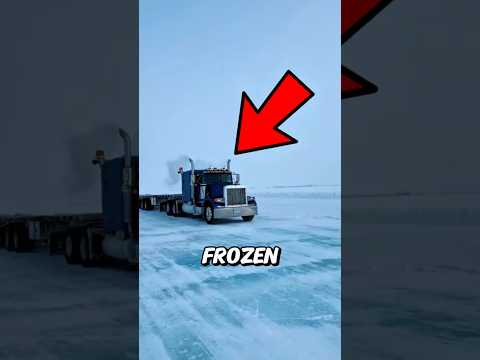 Most Dangerous Ice Road Truck Route in Canada🇨🇦⚠️☠️
