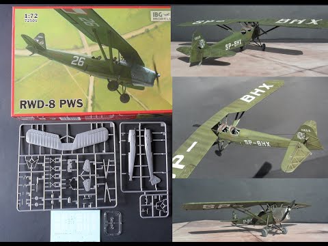 RWD 8 PWS 1/72 IBG Models unboxing and build.