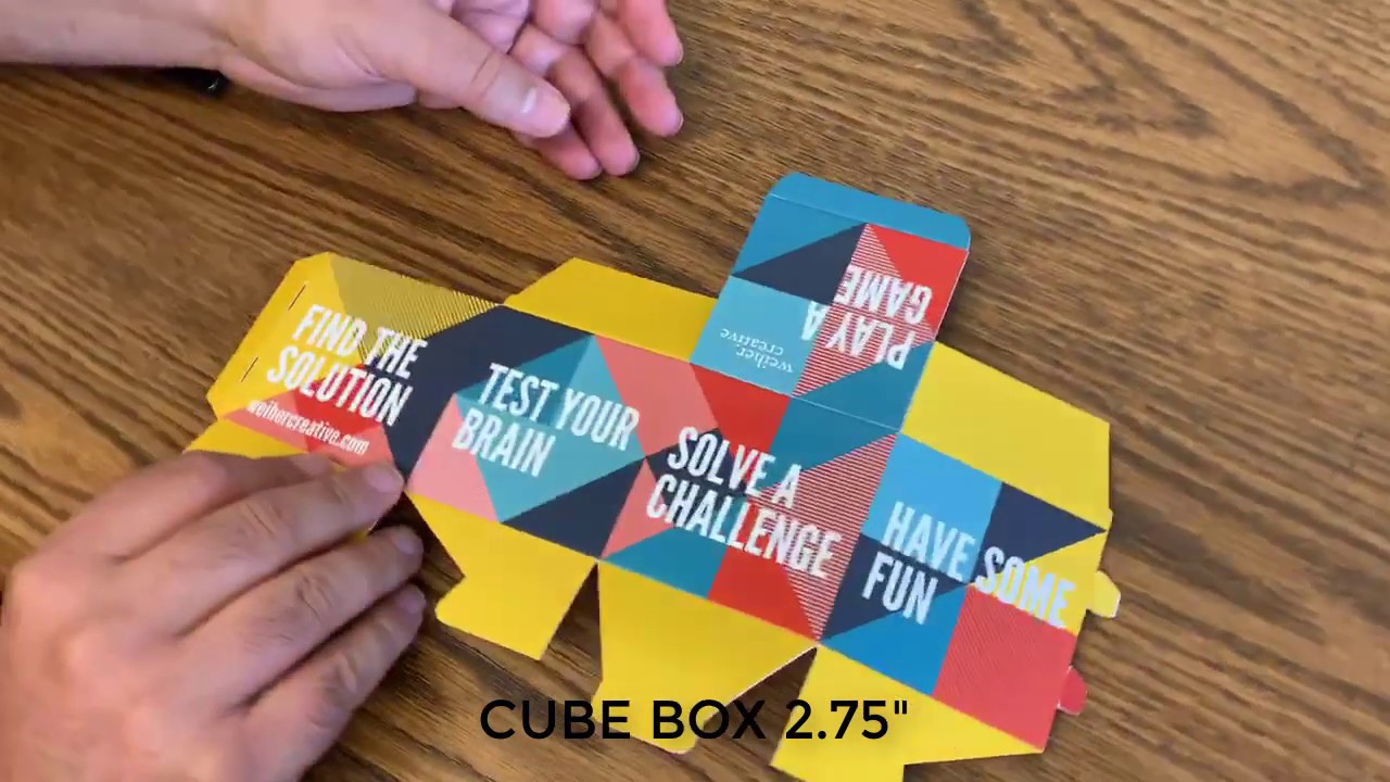 2.75 inch cube box making