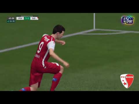 eSports : PSV Eindhoven 1-2 FC Sion
