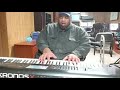 "Right on Time" (George Duke) performed by Darius Witherspoon (1/28/18)
