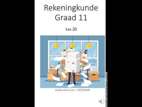 REKENINGKUNDE GRAAD 11: 12 Junie 2020 - periode 5 (12115)