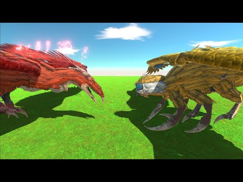 RODAN vs MOTHRA - Animal Revolt Battle Simulator