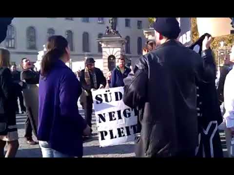 WIR WAREN Occupy Berlin, 29 10 2011 Demo der 1%, Das Gebet der Reichen
