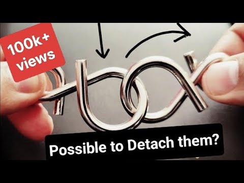 TORTUOUS Metallic Loops Puzzle 🧩 Simplified with 2 solutions