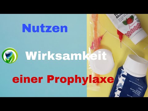 Nutzen und Wirksamkeit einer professionellen Zahnreinigung - Prophylaxe - PZR