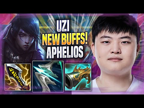 UZI TRIES APHELIOS WITH NEW BUFFS! - Uzi Plays Aphelios ADC vs Xayah! | Season 2022