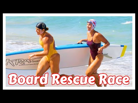 2022 USLA SER Championships - Women's Board Rescue Race Heat 2