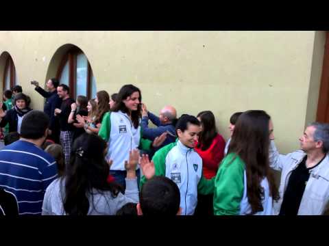 GDKO Ibaizabal pasillo a las campeonas