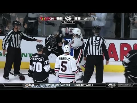 Daniel Carcillo vs Brayden McNabb Nov 29, 2014