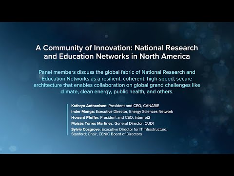 A Community of Innovation: National Research and Education Networks in North America